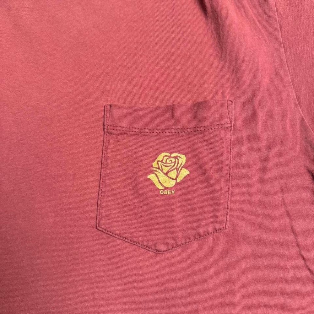 OBEY "ROSE" POCKET TEE - Picture 2 of 8
